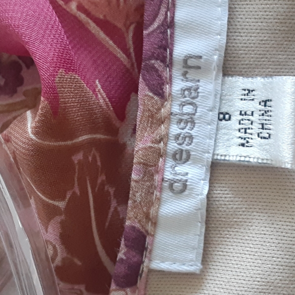 🆕️ Dressbarn NWT V-Neck Sleeveless Spring Summer Size 8 Dress - Picture 3 of 13